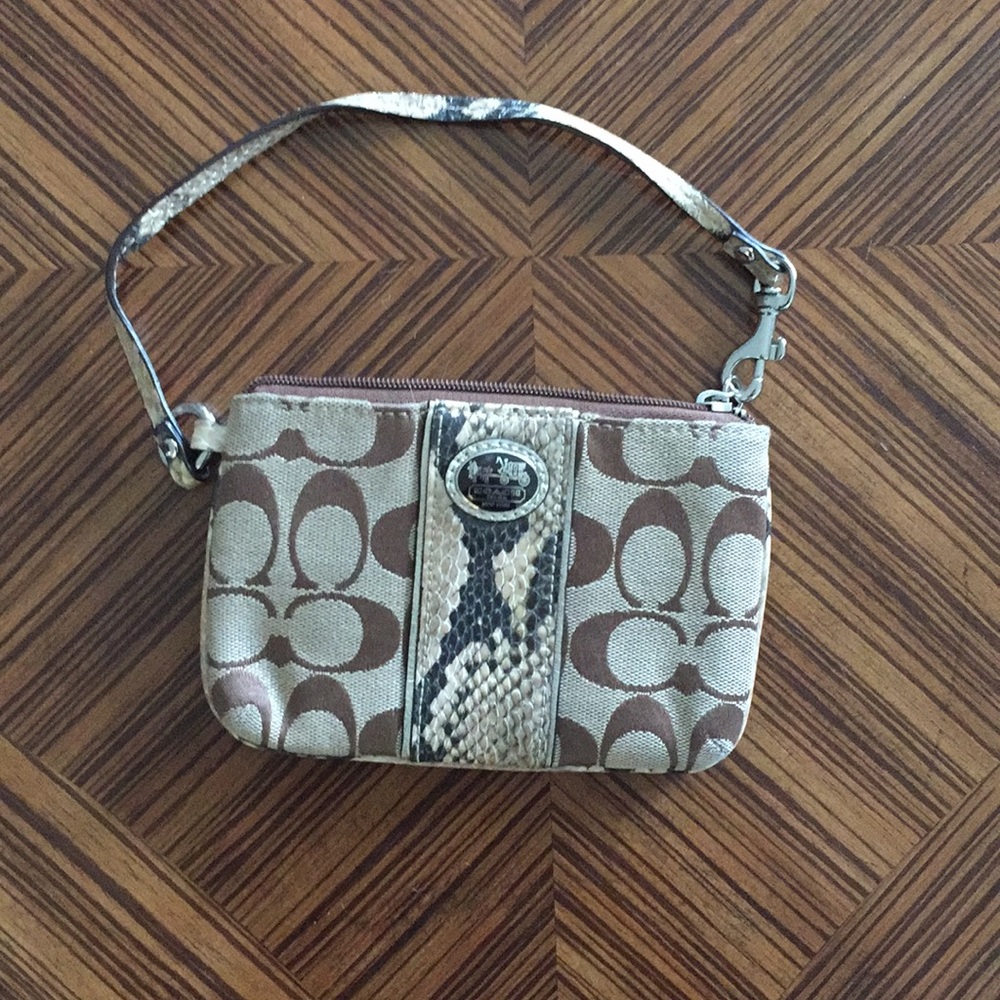 Coach wristlet